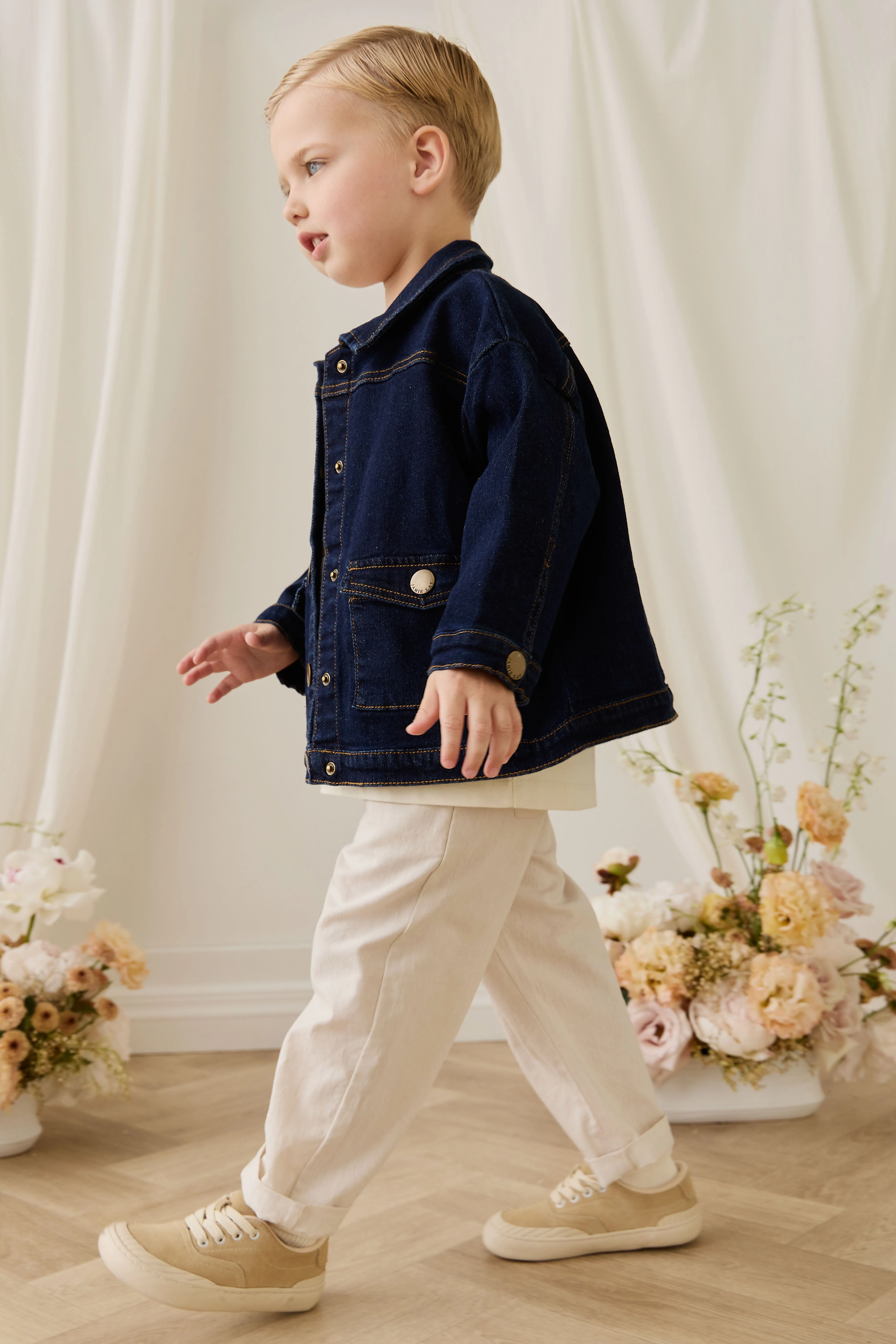 Arbor Jacket - Mid Indigo Denim - Image 4