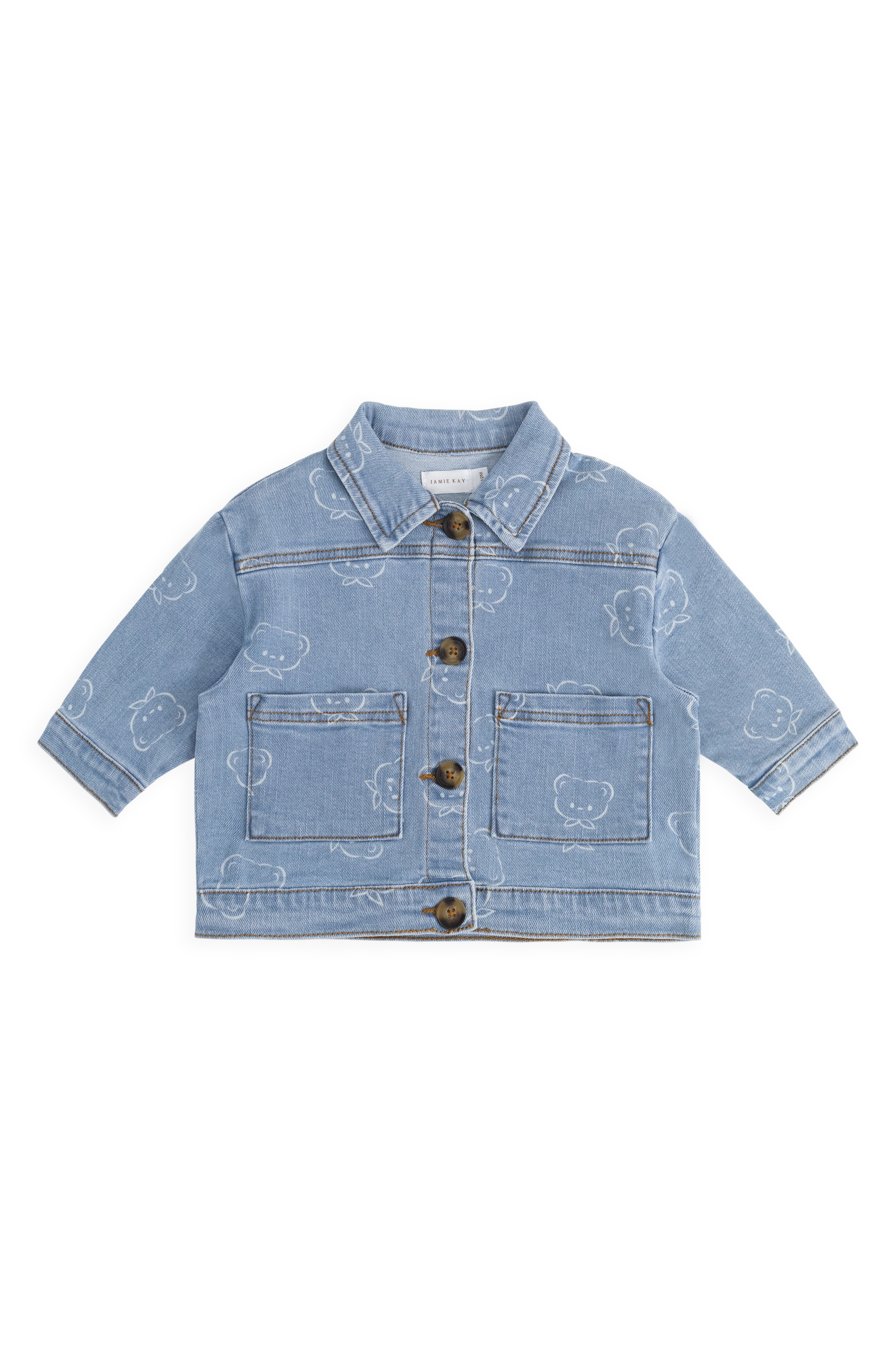 Axel Jacket - Bowie Bear Denim - Image 2