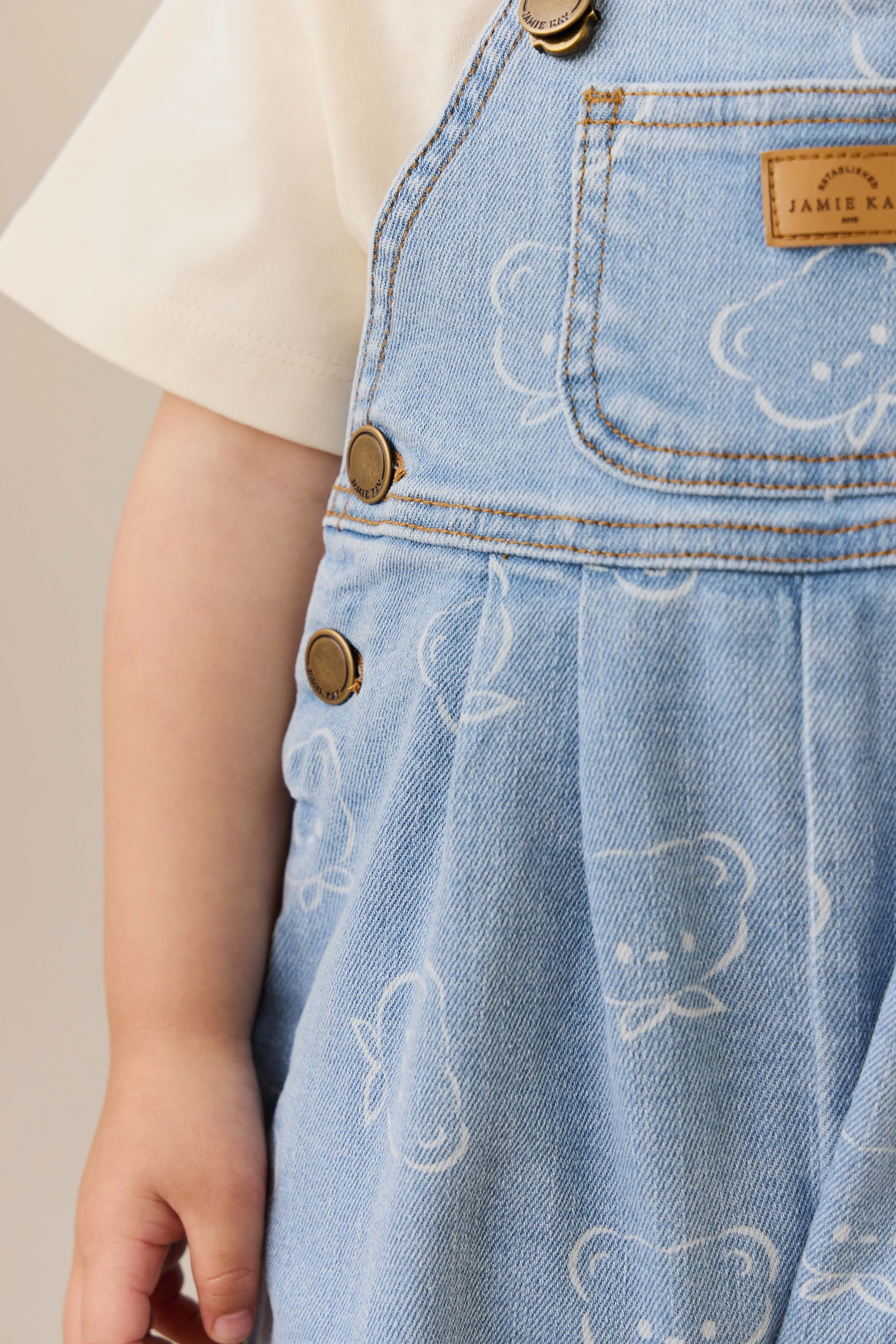 Blair Overall - Bowie Bear Denim - Image 5
