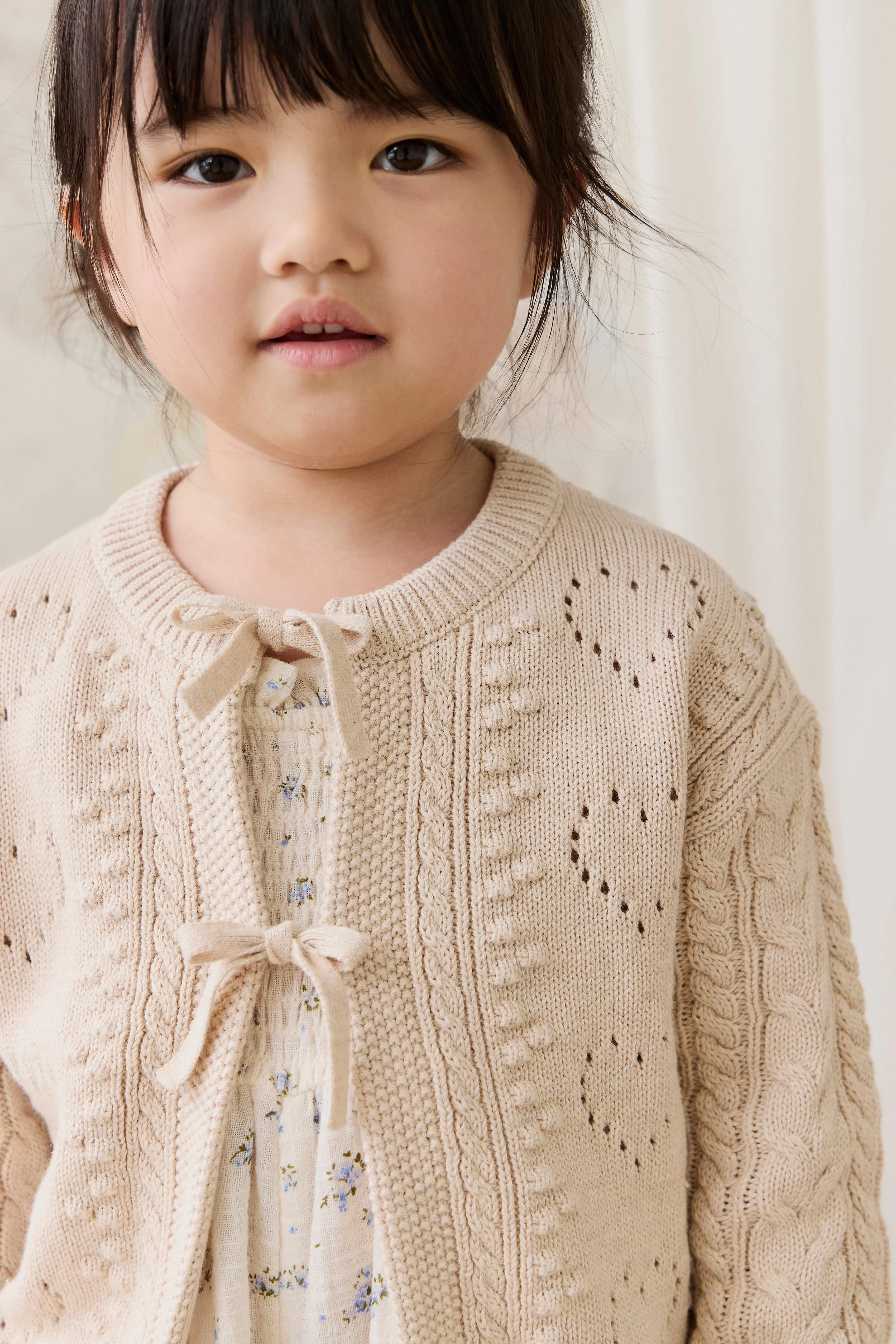 Josephine Cardigan - Light Oatmeal Marle - Image 9