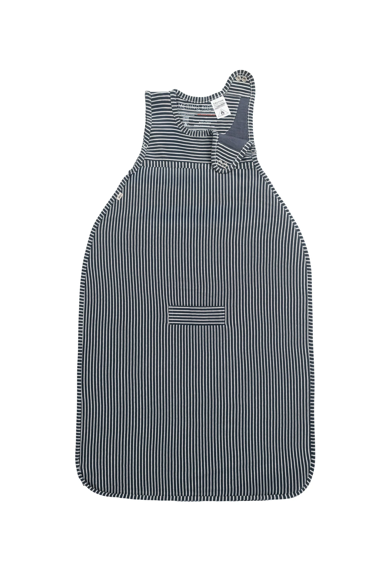 Merino Kids Go Go Bag - All Seasons - Dark Slate Stripe - Image 7