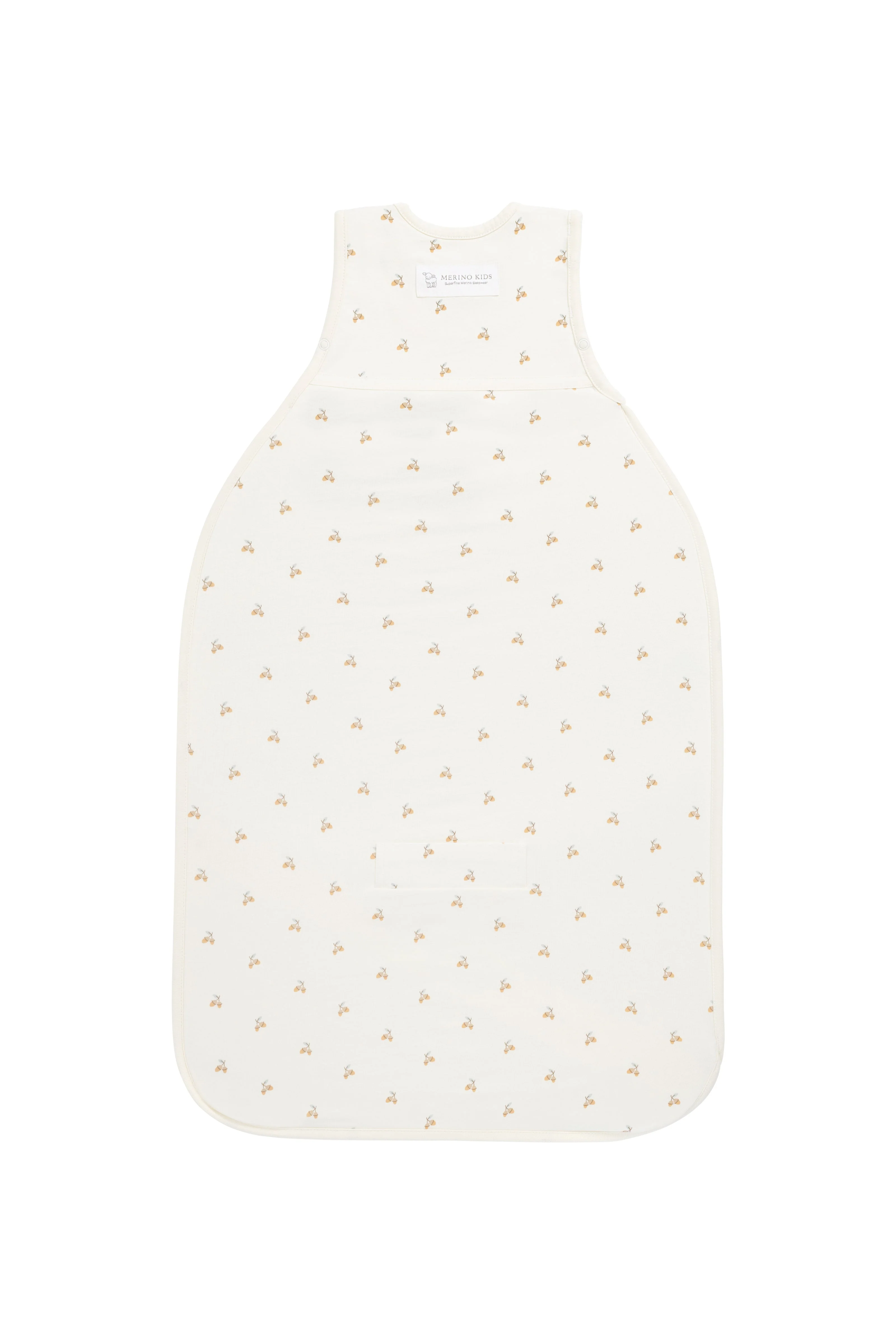 Merino Kids Go Go Bag All Seasons - Woodland Acorns White - Image 14