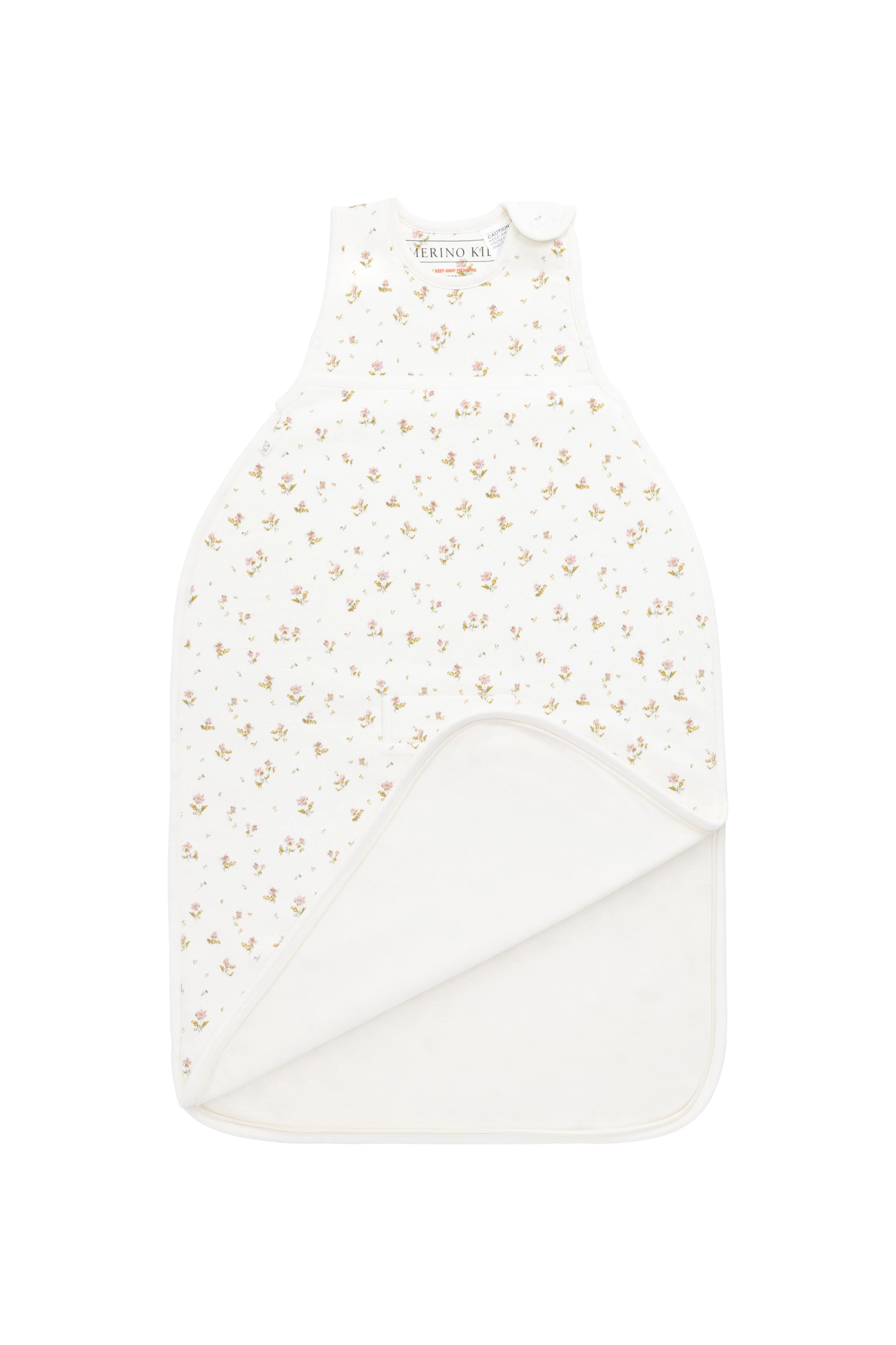 Merino Kids Go Go Bag Duvet - Emilia Egret - Image 9
