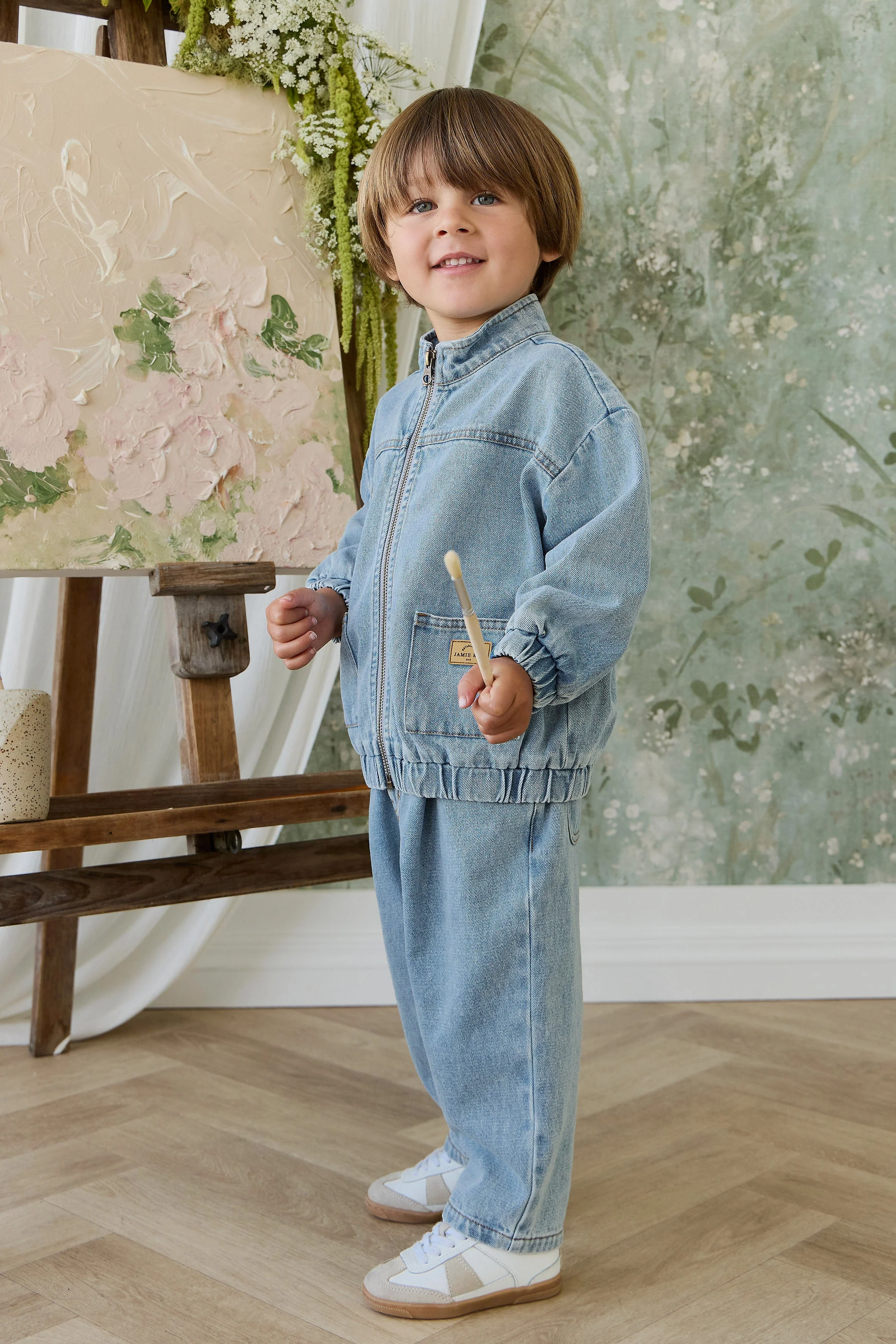 Murray Denim Jacket - Light Wash - Image 3