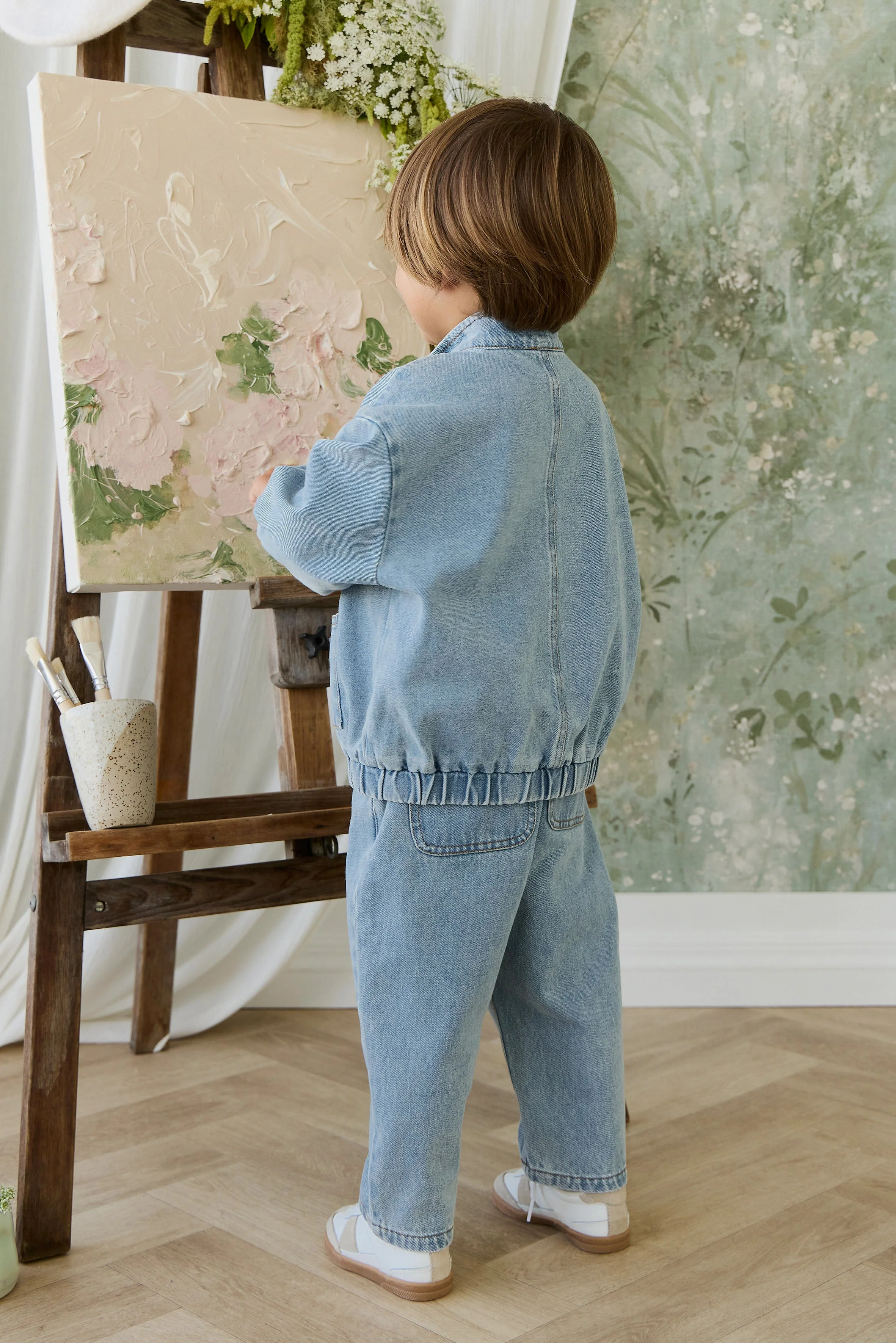 Murray Denim Jacket - Light Wash - Image 6