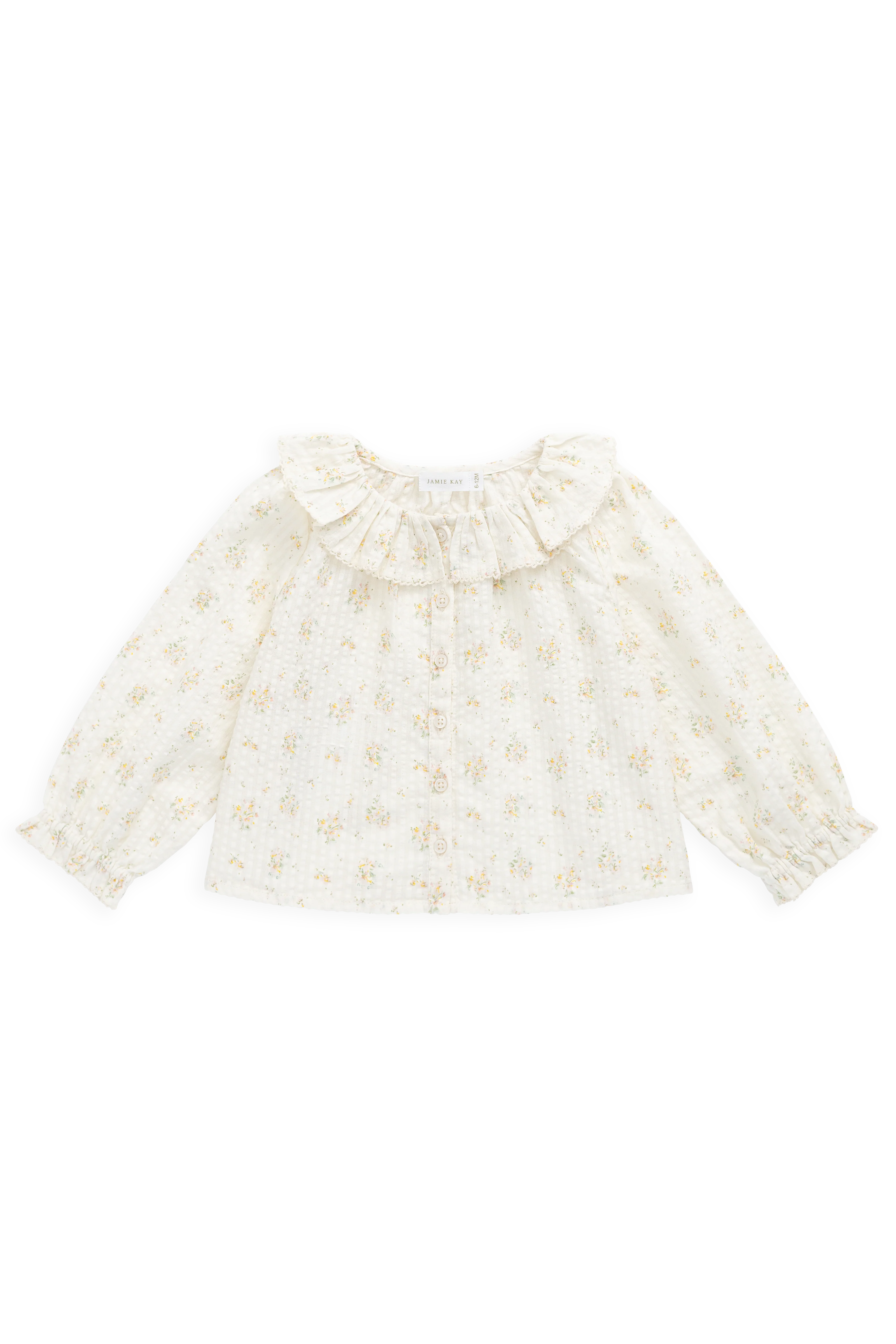 Organic Cotton Cecile Top-Justine Parchment - Image 2