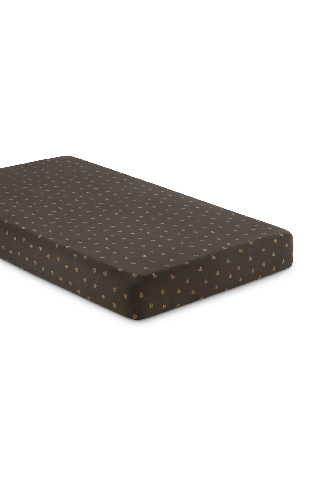 Organic Cotton Cot Sheet - Fox Cubs Wolf - Image 3