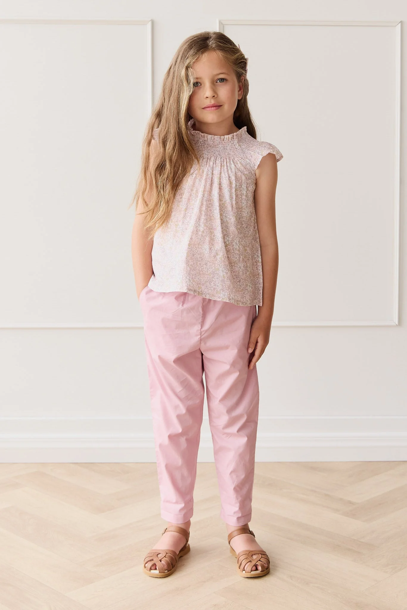 Organic Cotton Elodie Pant - Flora - Image 3