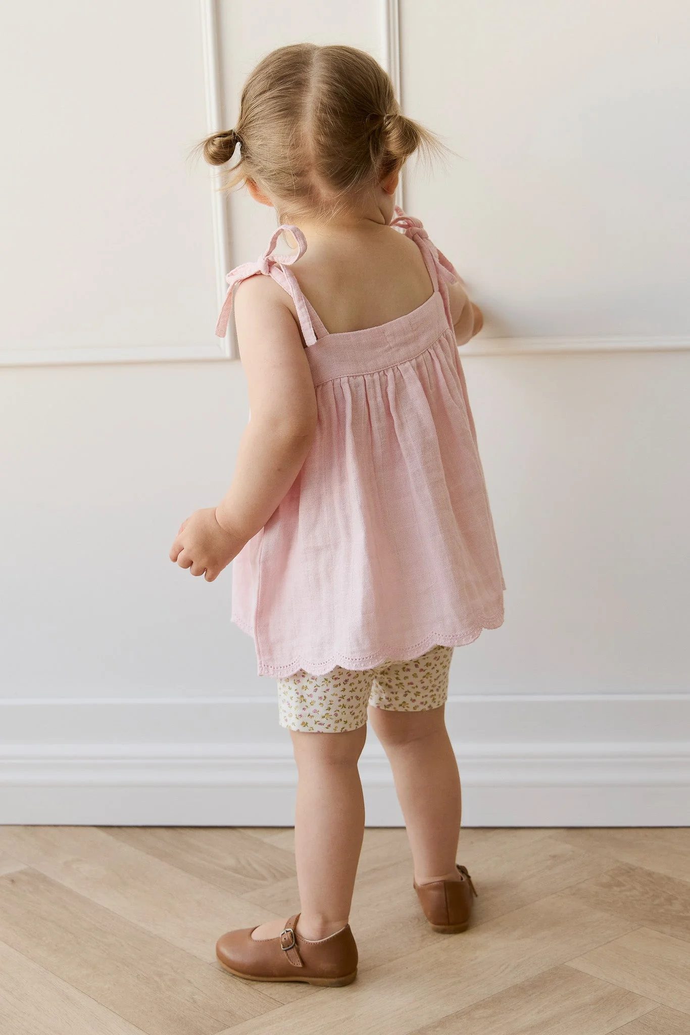 Organic Cotton Everyday Bike Short - Pippa Pink - Image 3