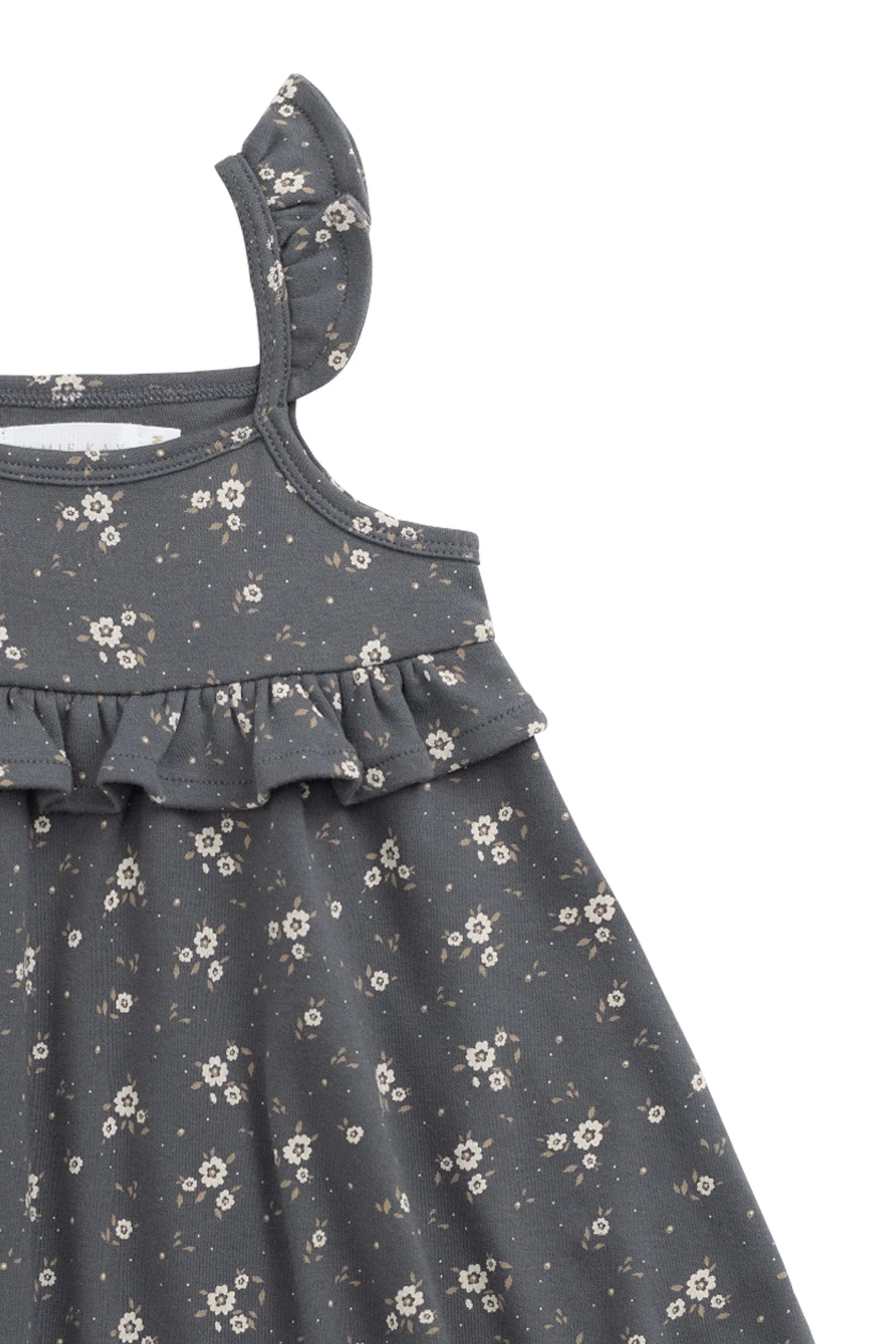 Organic Cotton Molly Dress - Lulu Bloom Lava - Image 5