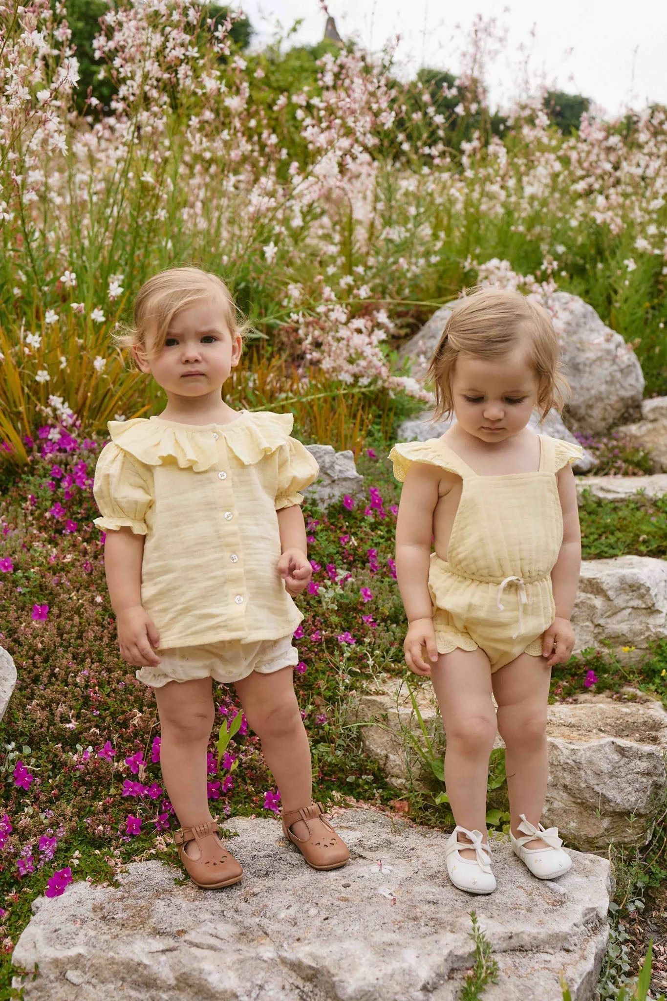Organic Cotton Muslin Alora Top - Sunshine - Image 7