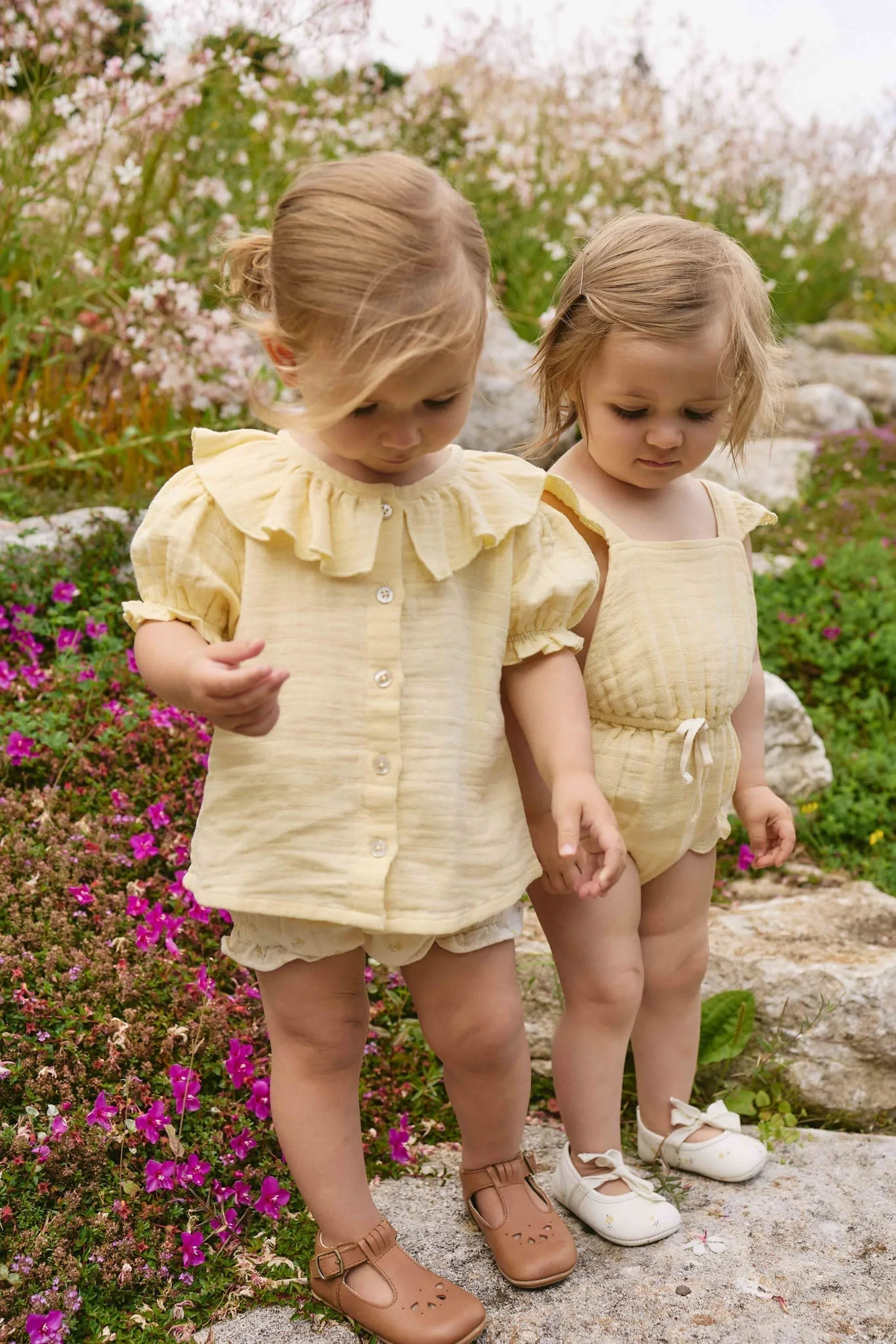 Organic Cotton Muslin Alora Top - Sunshine - Image 8