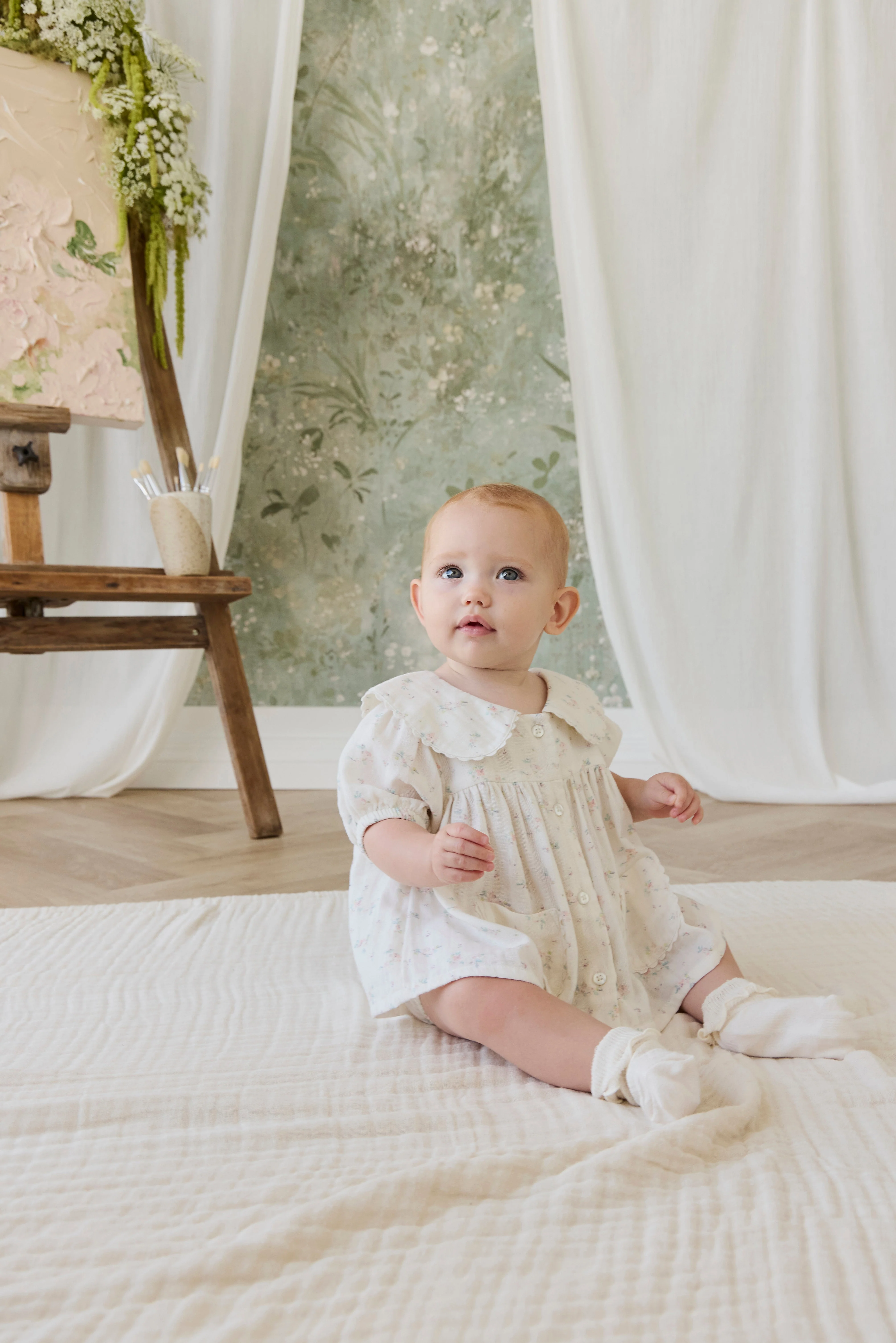 Organic Cotton Muslin Kodi Top - Solange Snow - Image 11