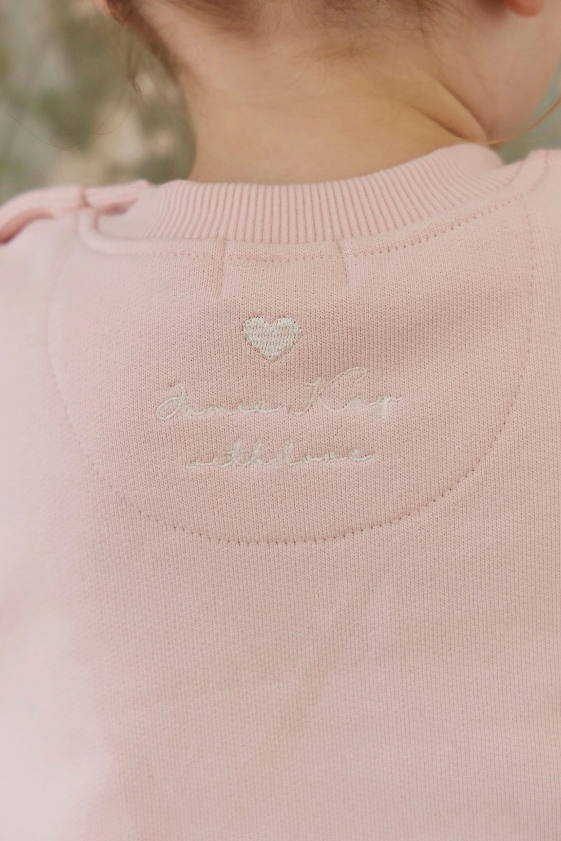 Organic Cotton Rhea Sweatshirt - Cloud Pink Sweetie - Image 5