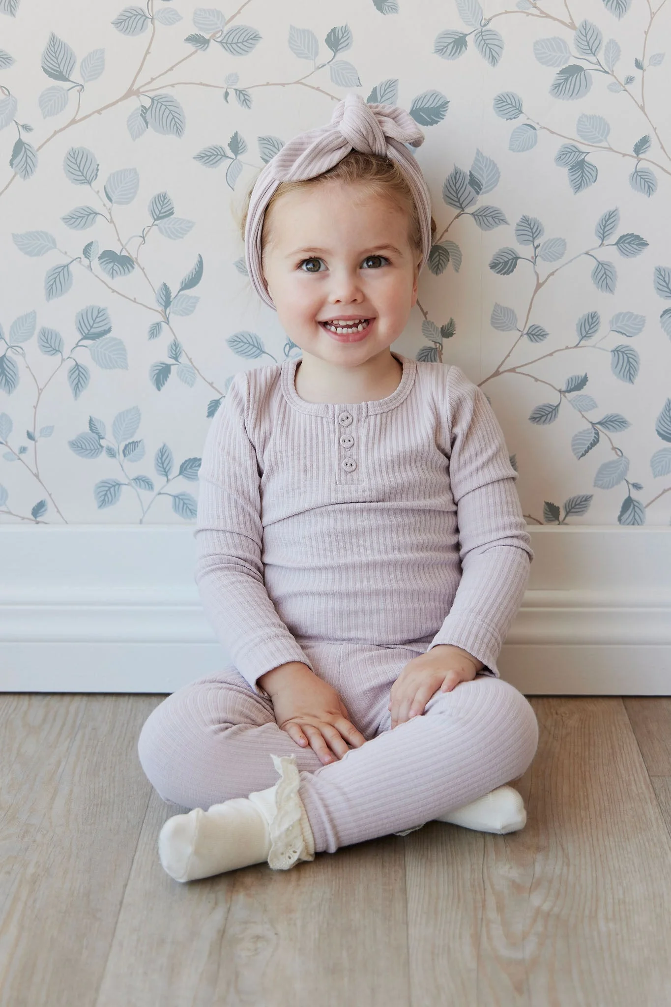 Rib Headband - Lilac Ash - Image 7